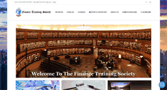 Desktop Screenshot of financetraining.com